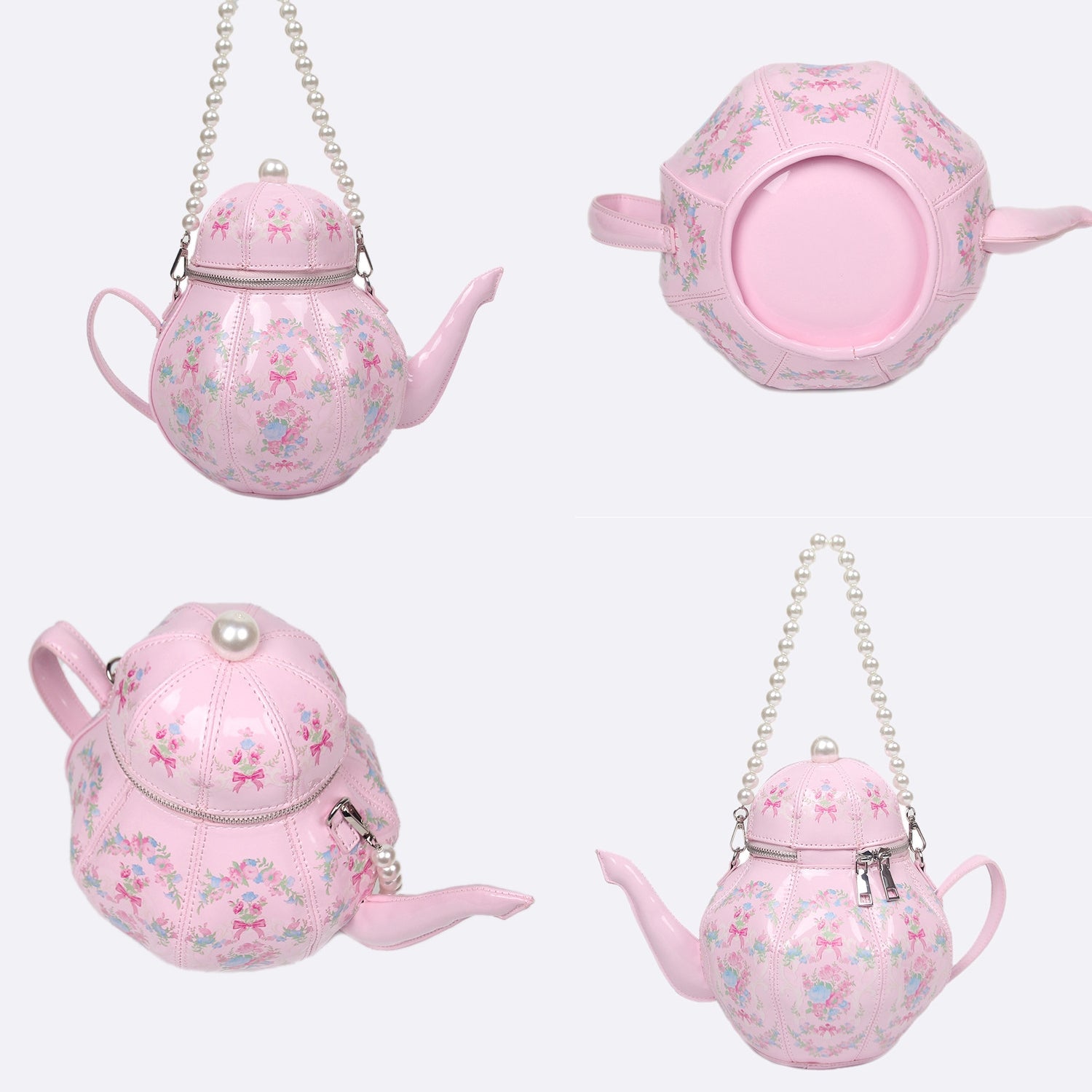 Novelty Teapot Hand‑Held Lolita Crossbody Bag