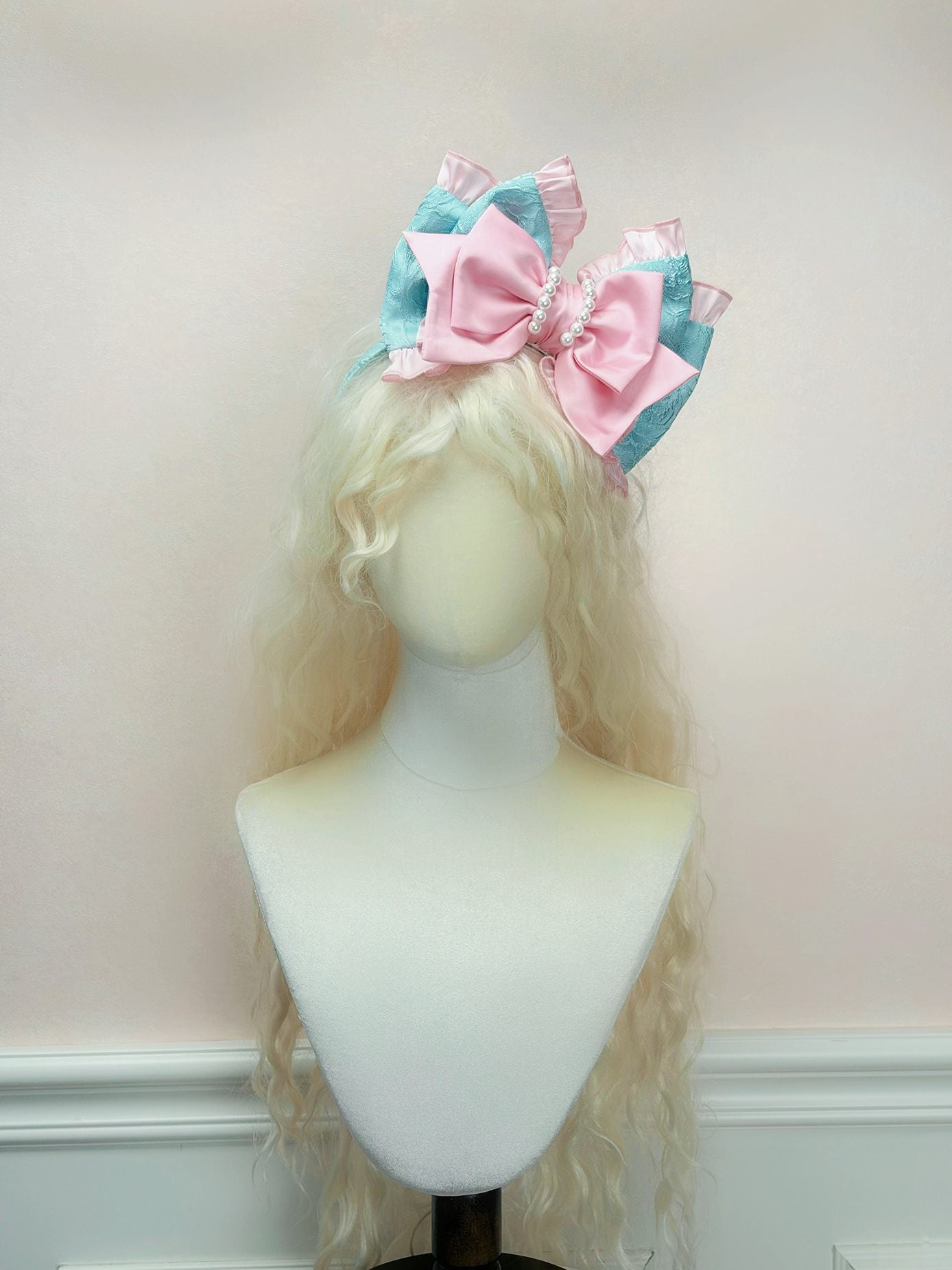 Sweet Petals Lolita Pink & Green Halter Dress
