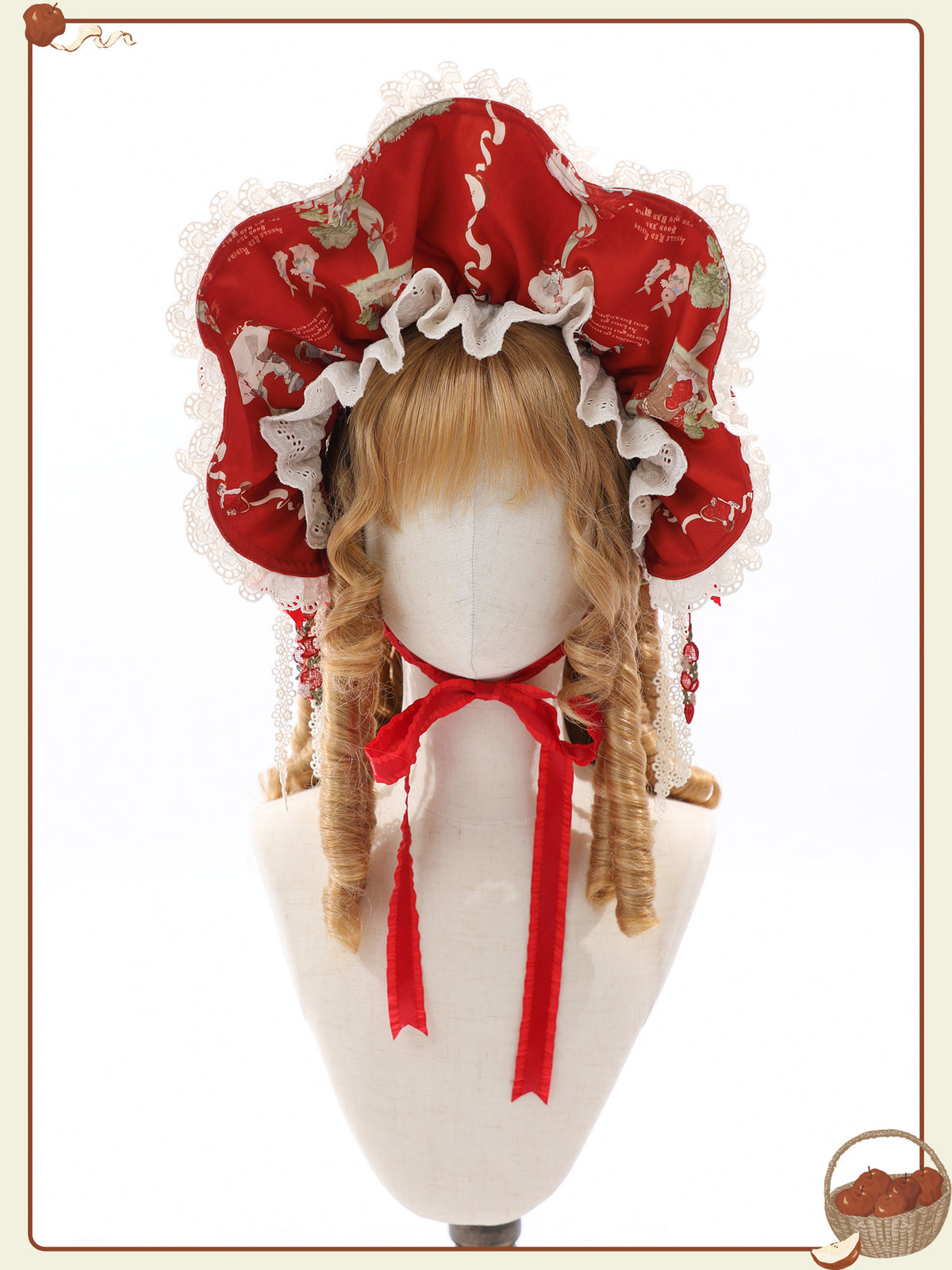 Little Red Riding Hood Original Fairy Tale Style Lolita Accessories