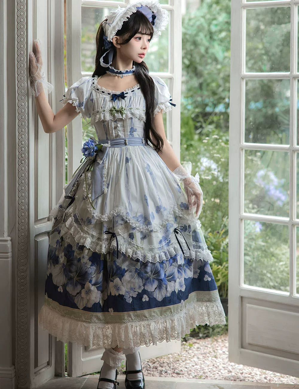 Blue Kite Lolita JSK Dress and Accessories Series