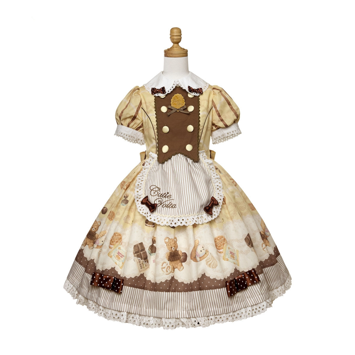 Patisserie Forever Happiness Lolita Yellow OP Dress Set