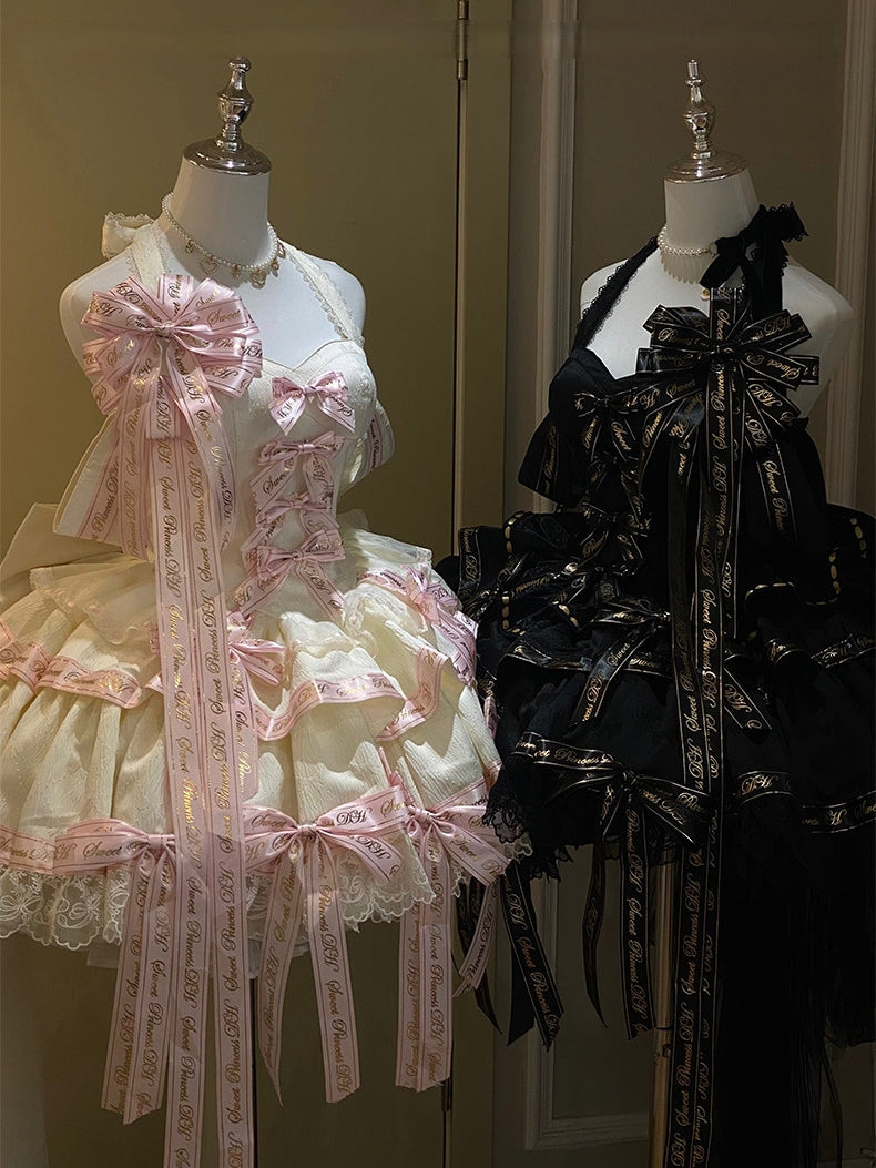 Noble Satin Princess Pink Dress