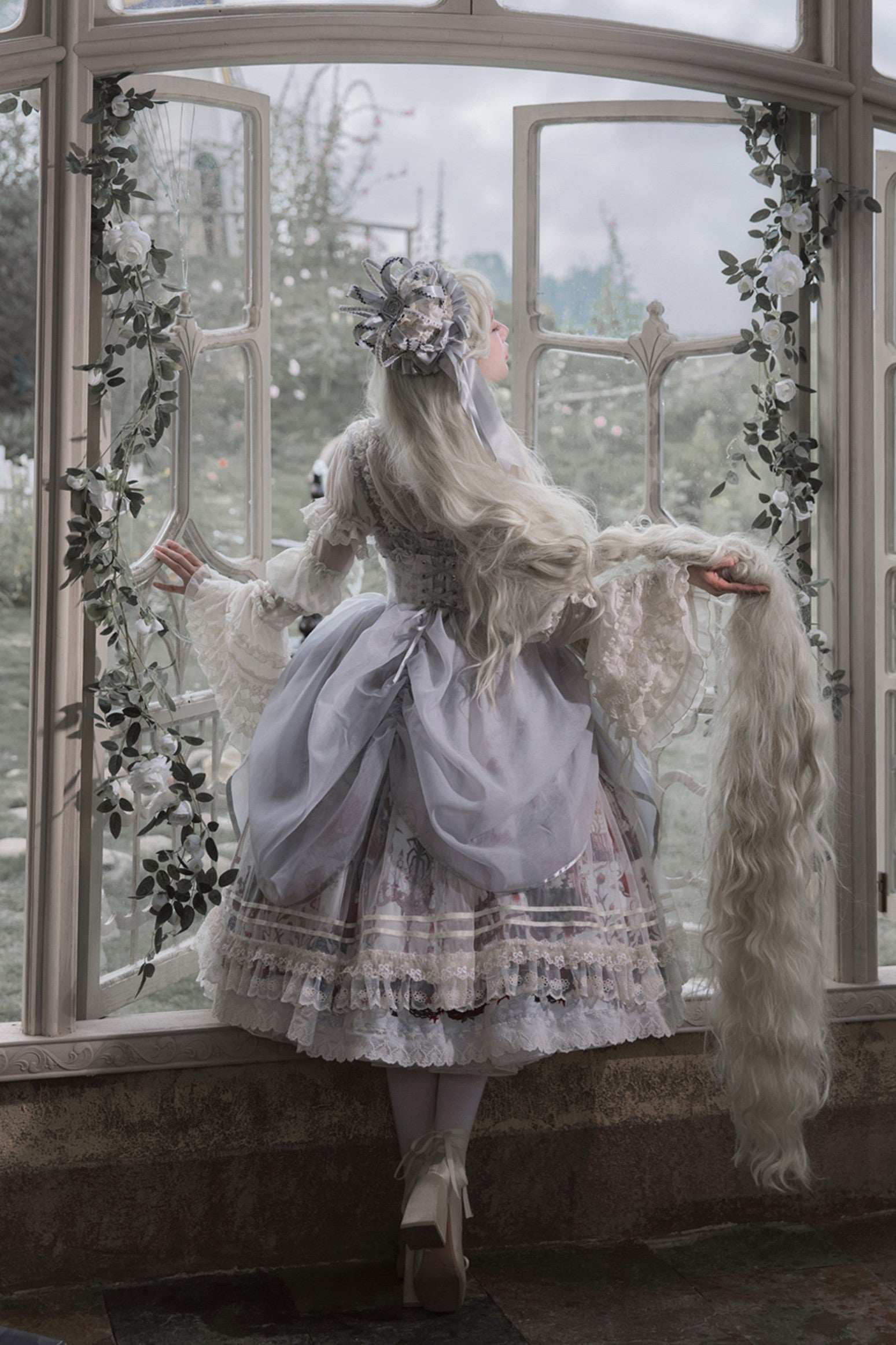Sleeping Beauty Forest Fairy Tale Gothic Lolita JSK Dress