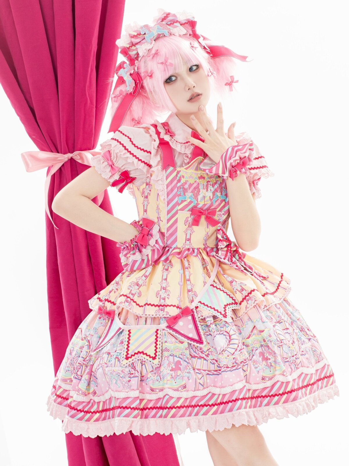 Candy Amusement Park Lolita JSK Set