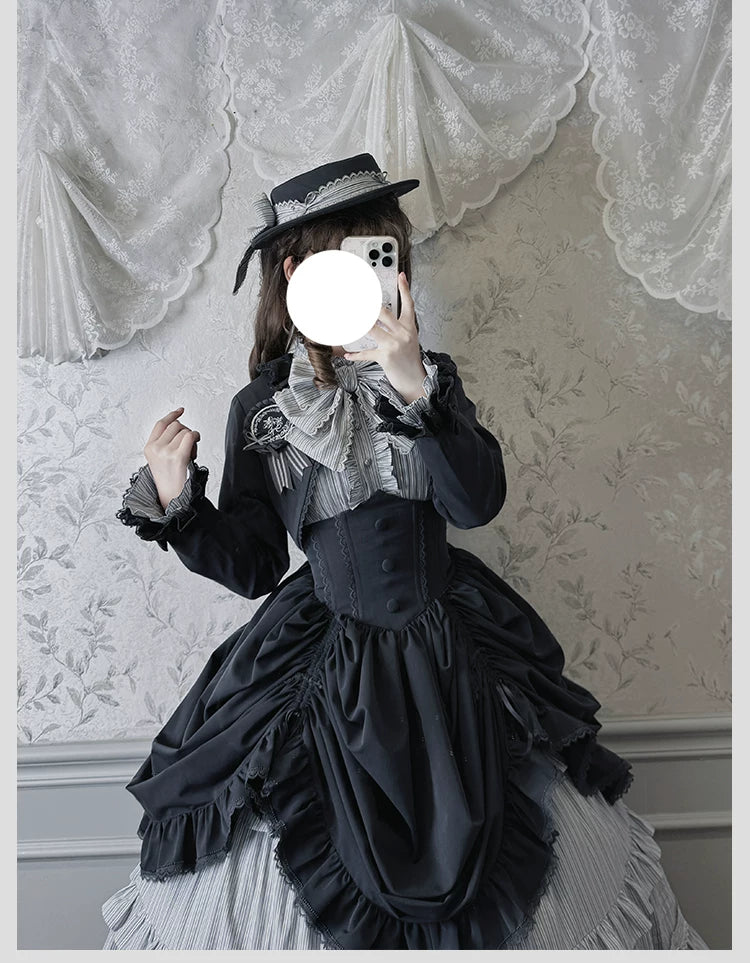 Victoria Duke Gray Classic Lolita Full Set