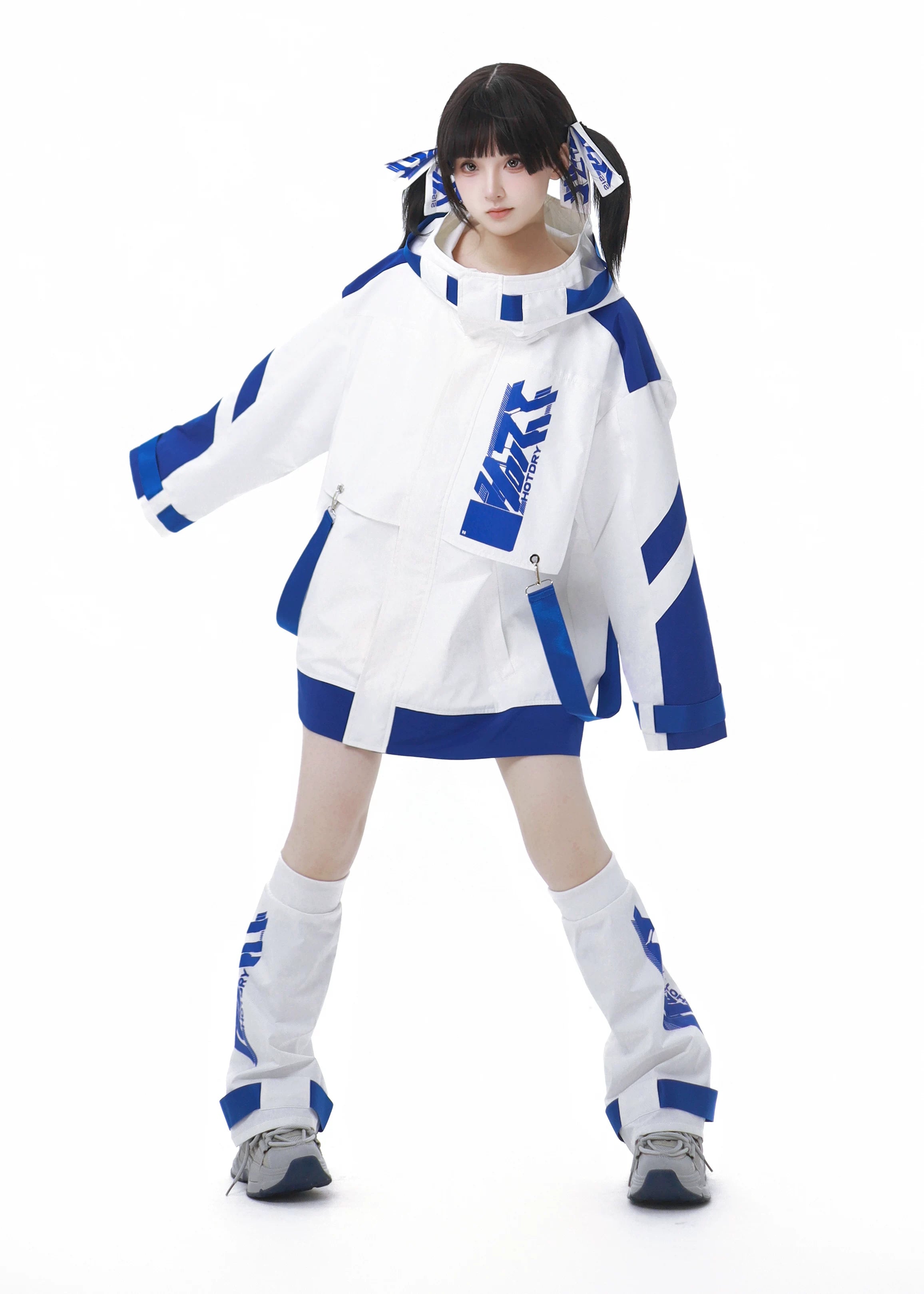 Stardust Code Techwear Short-Sleeve Jacket and Shorts Set