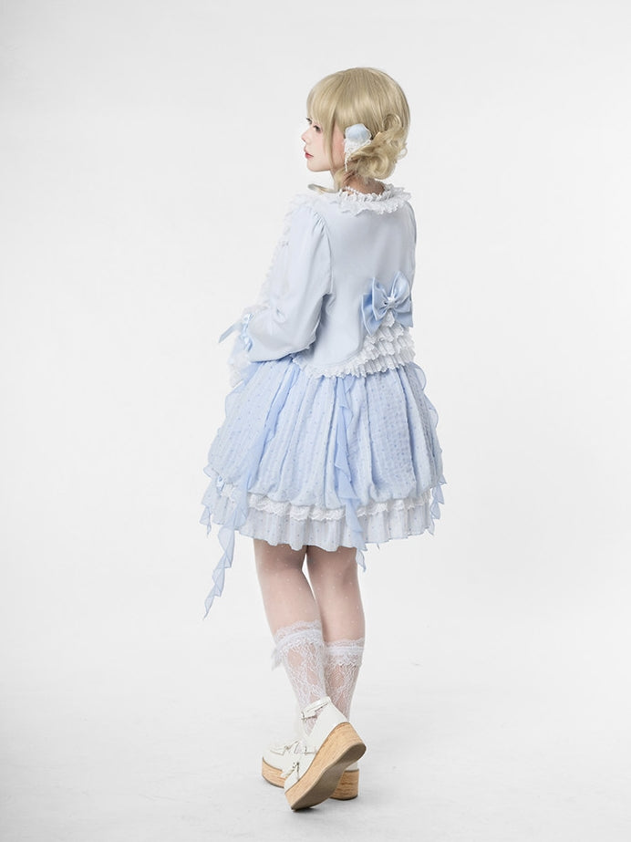 Sea Moon Princess Camisole Cardigan Dress