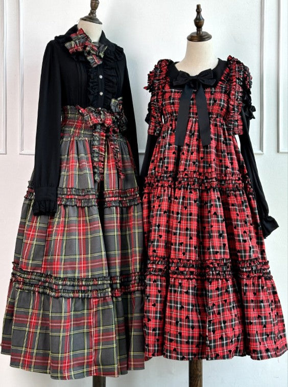 Honor Student Series Check Revolution Plaid Lolita JSK Dress