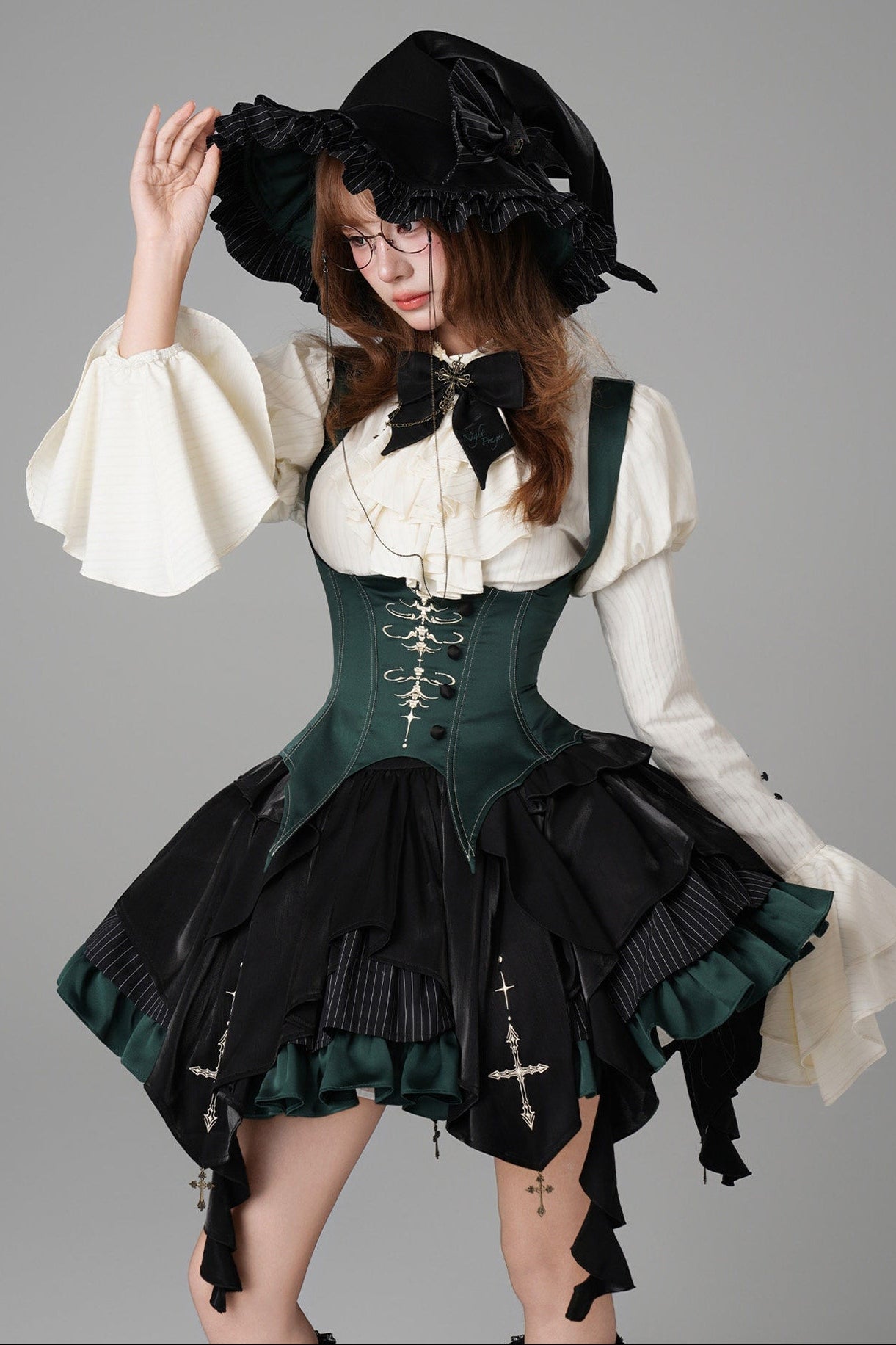Upside-Down Curse Gothic Lolita Dress Set