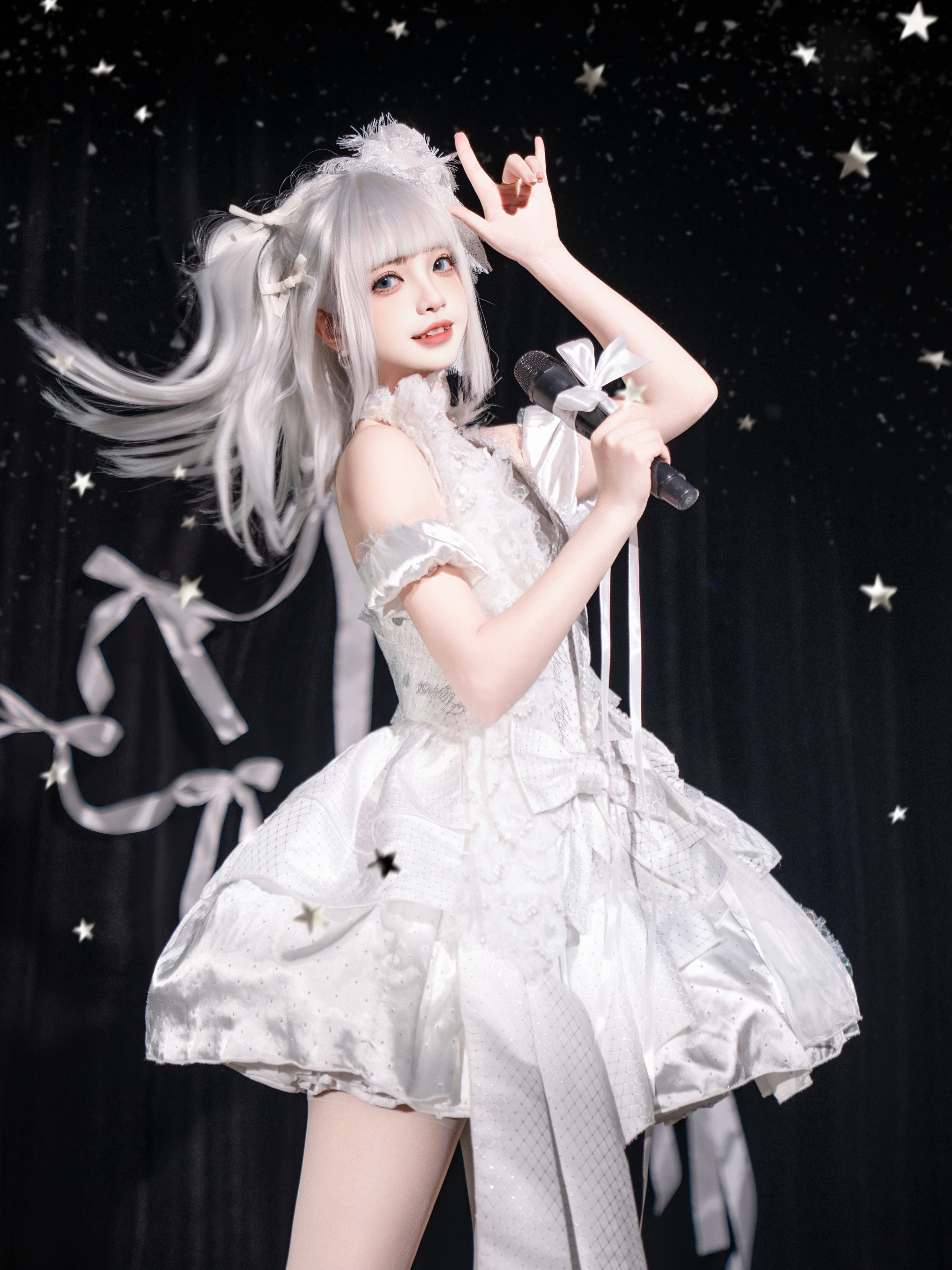 Starlight Project Lolita Idol Costume Outfit Set