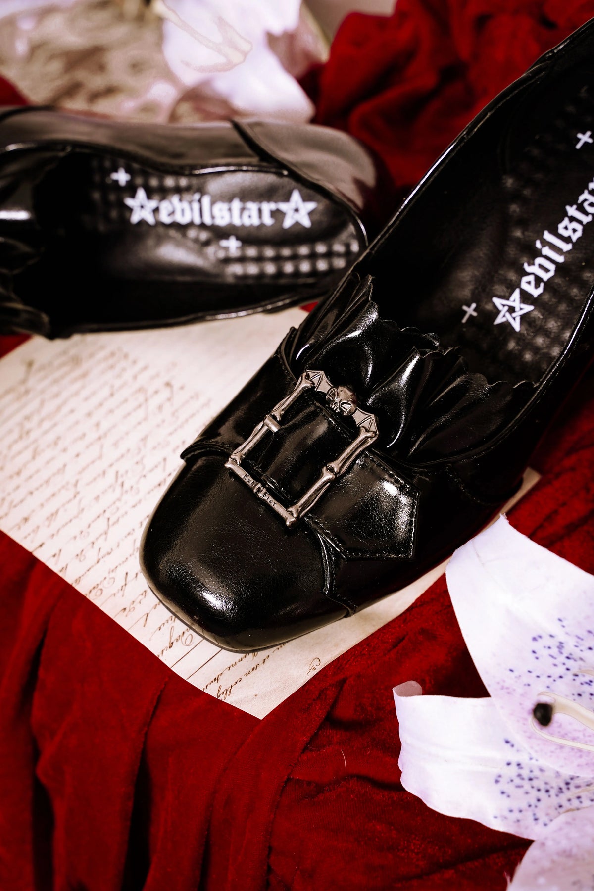 Century Elegance Vintage Gothic Mary Jane Block Heel Lolita Pumps
