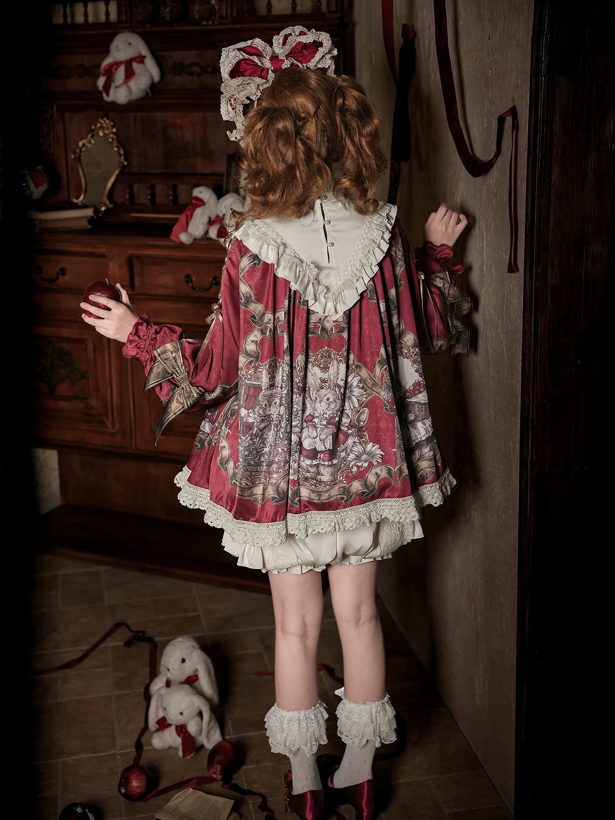 Rabbit Manor Lolita Classic Doll-like Top & Bloomer Set