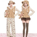 Girly Fashion Kawaii Teddy Bear Plush Outfit Set MGD0005