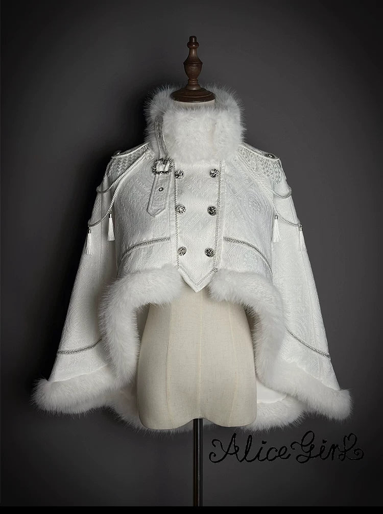 Dawn‑Bearer Gothic Lolita Cloak Outerwear