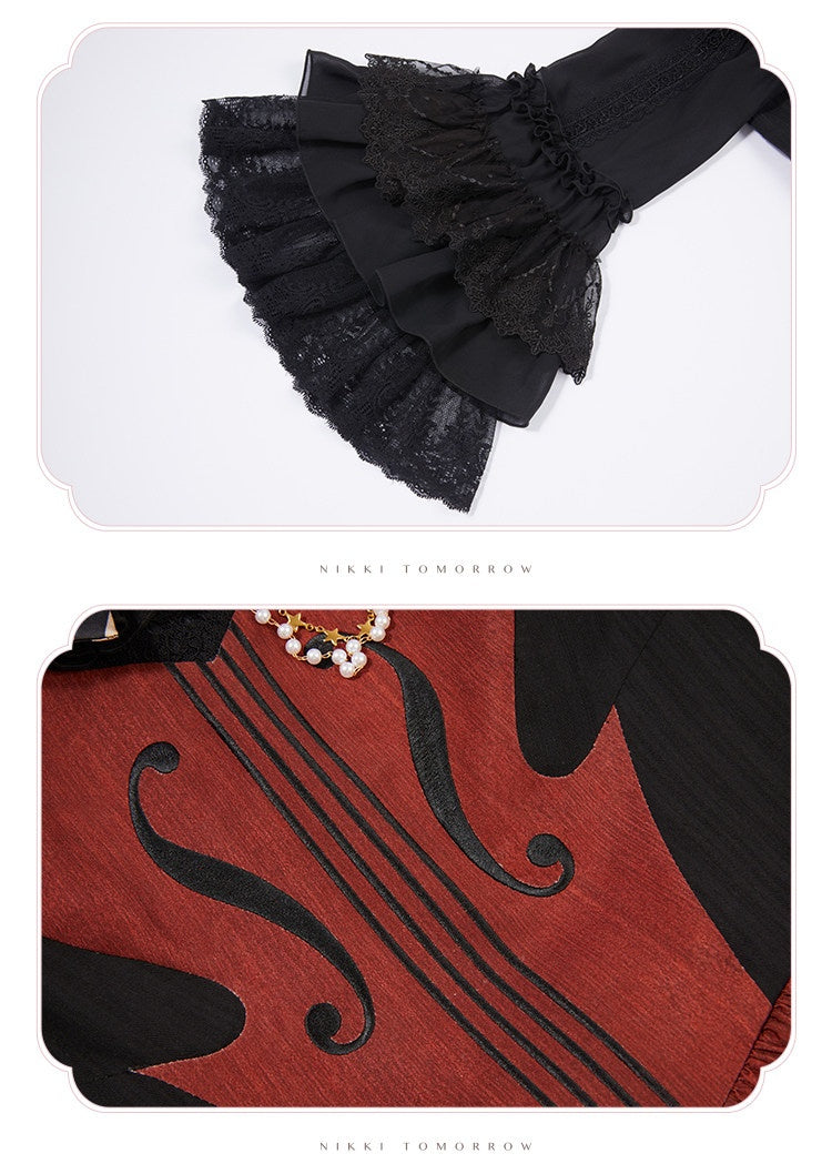 Aria on the G String Lolita Printed OP Dress