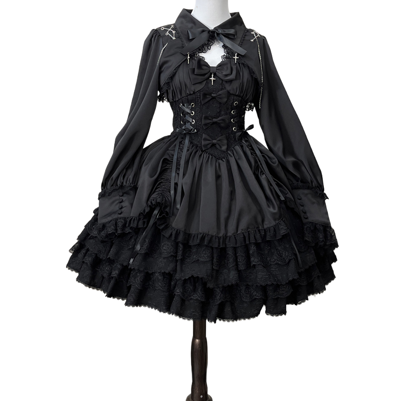 Lolita Little Devil Dark Gothic JSK Dress LG1037