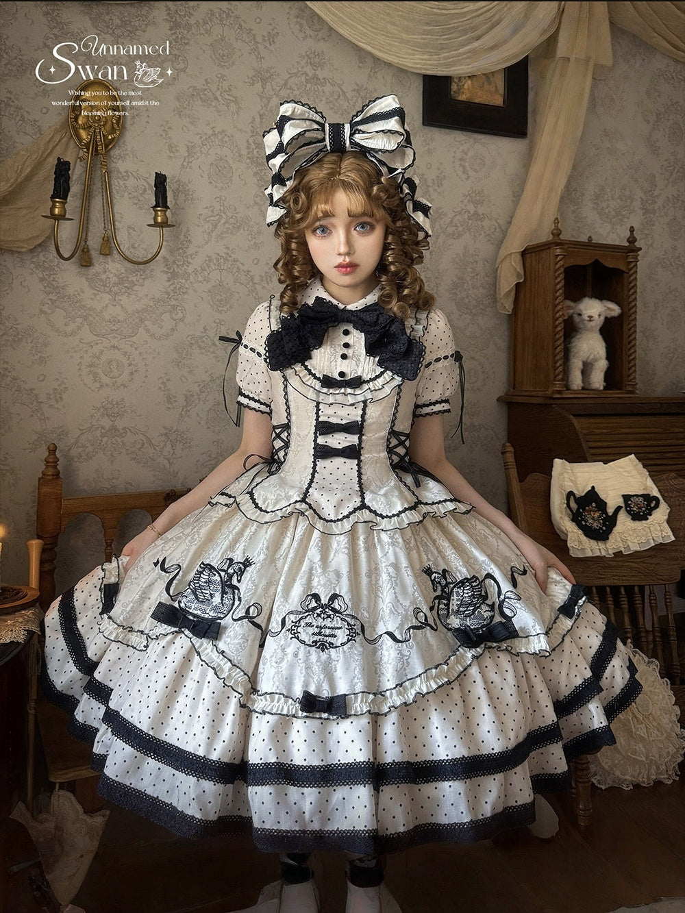 Unnamed Swan  Lolita Classic OP Dress