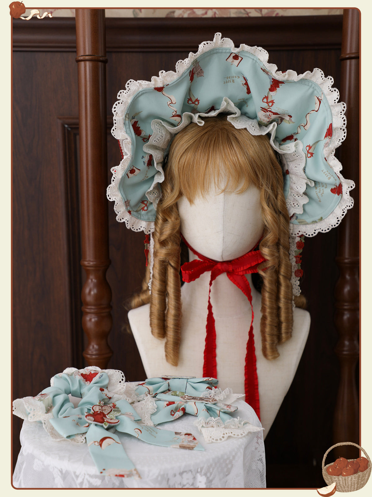 Little Red Riding Hood Original Fairy Tale Style Lolita Accessories