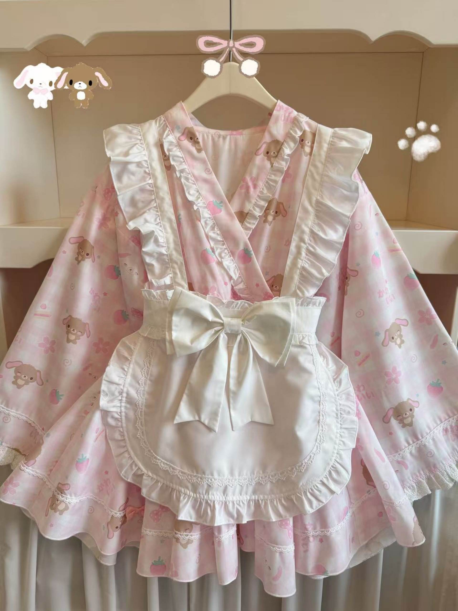 Lolita Cute Japanese-Style Maid Outfit LE1050