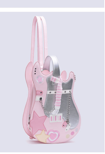 Lolita Punk Goth Guitar Backpack LE8001