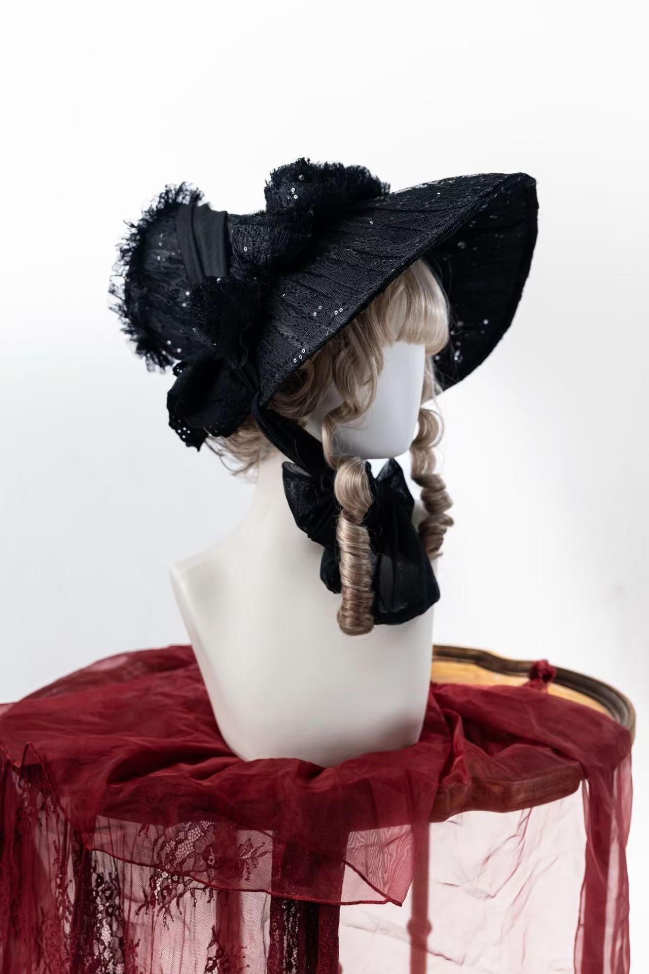 Hunting Strawberry Gothic Sweet Lolita Accessories Set