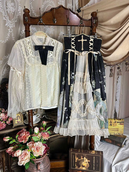 Lolita Elegant Vintage Dress LC1009