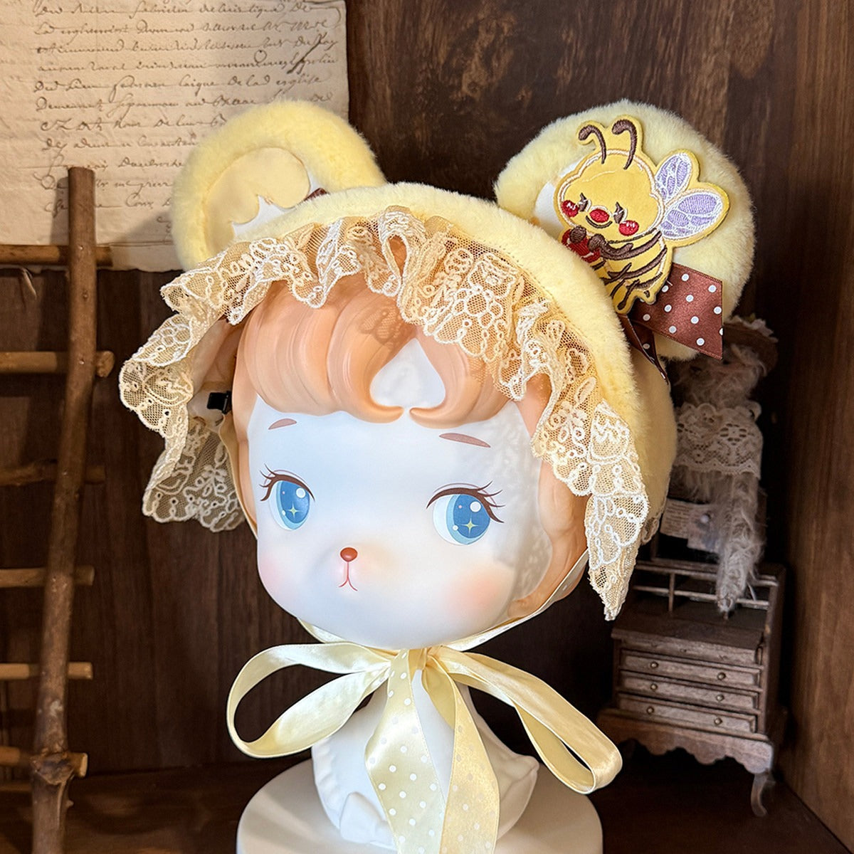 Honey Bear Lolita Strap Skirt & JSK & Accessories Set