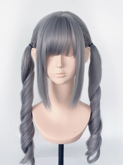 Lolita J-Fashion Kawaii Wavy Twin Tail Wig LE7035