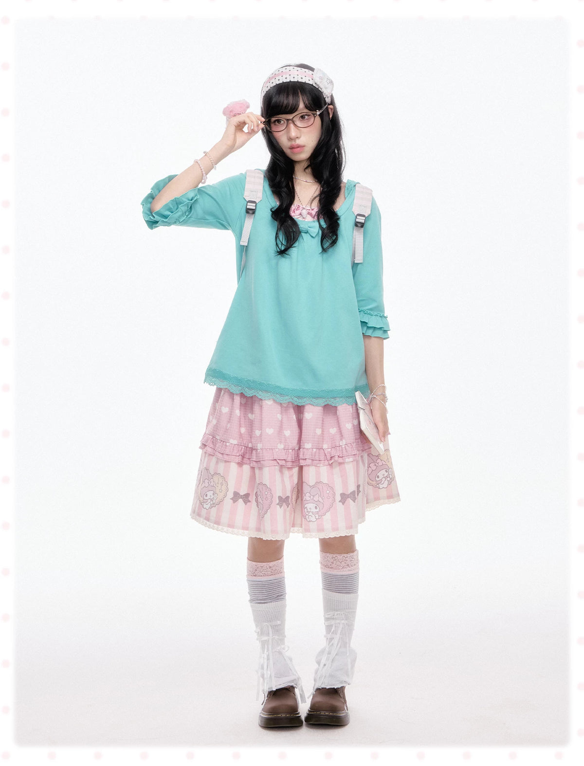 Cute Collaboration Set Sweatshirt Cropped Jacket Designer Half-Sleeve Top
