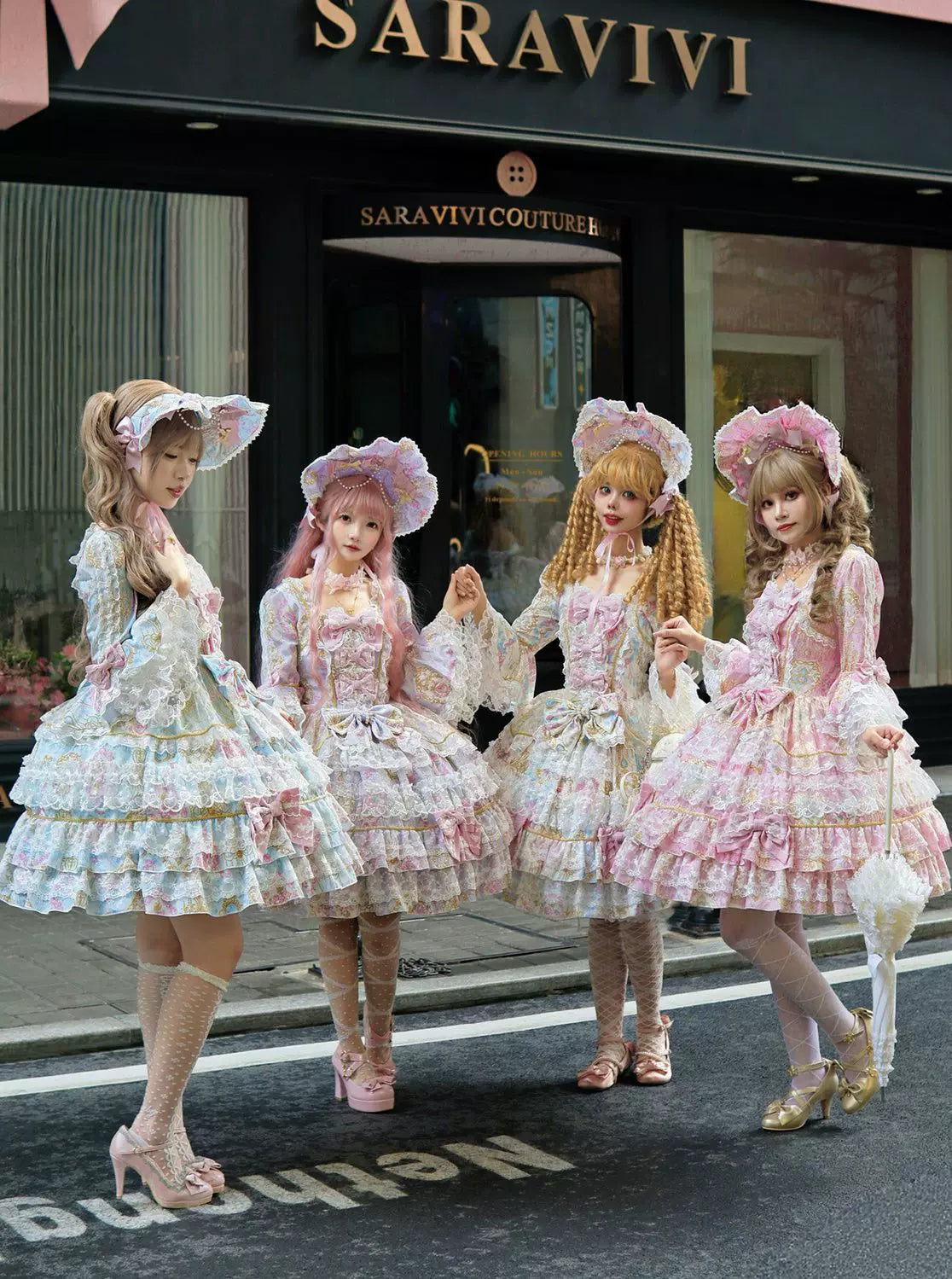 Candlelight Ode Original Sweet Lolita Long‑sleeve OP Dress