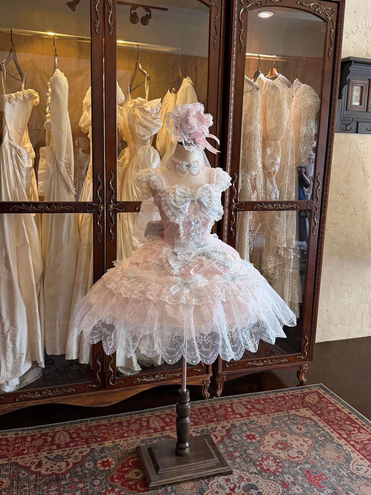 Rabbit Dream Letter Ballet Sweet Lolita JSK Suspender Dress