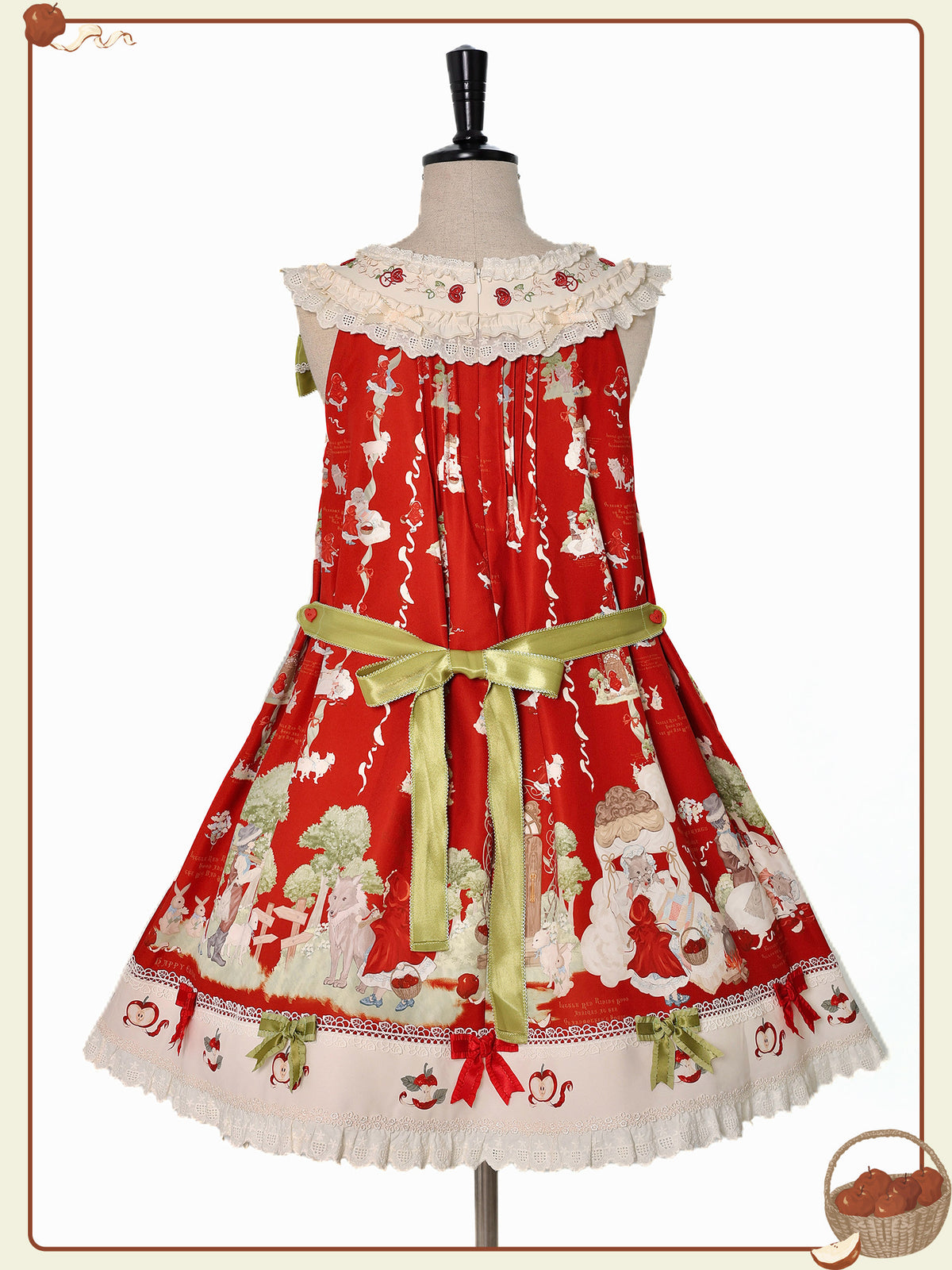 Little Red Riding Hood Original Fairy Tale Style Lolita A-Line JSK Dress