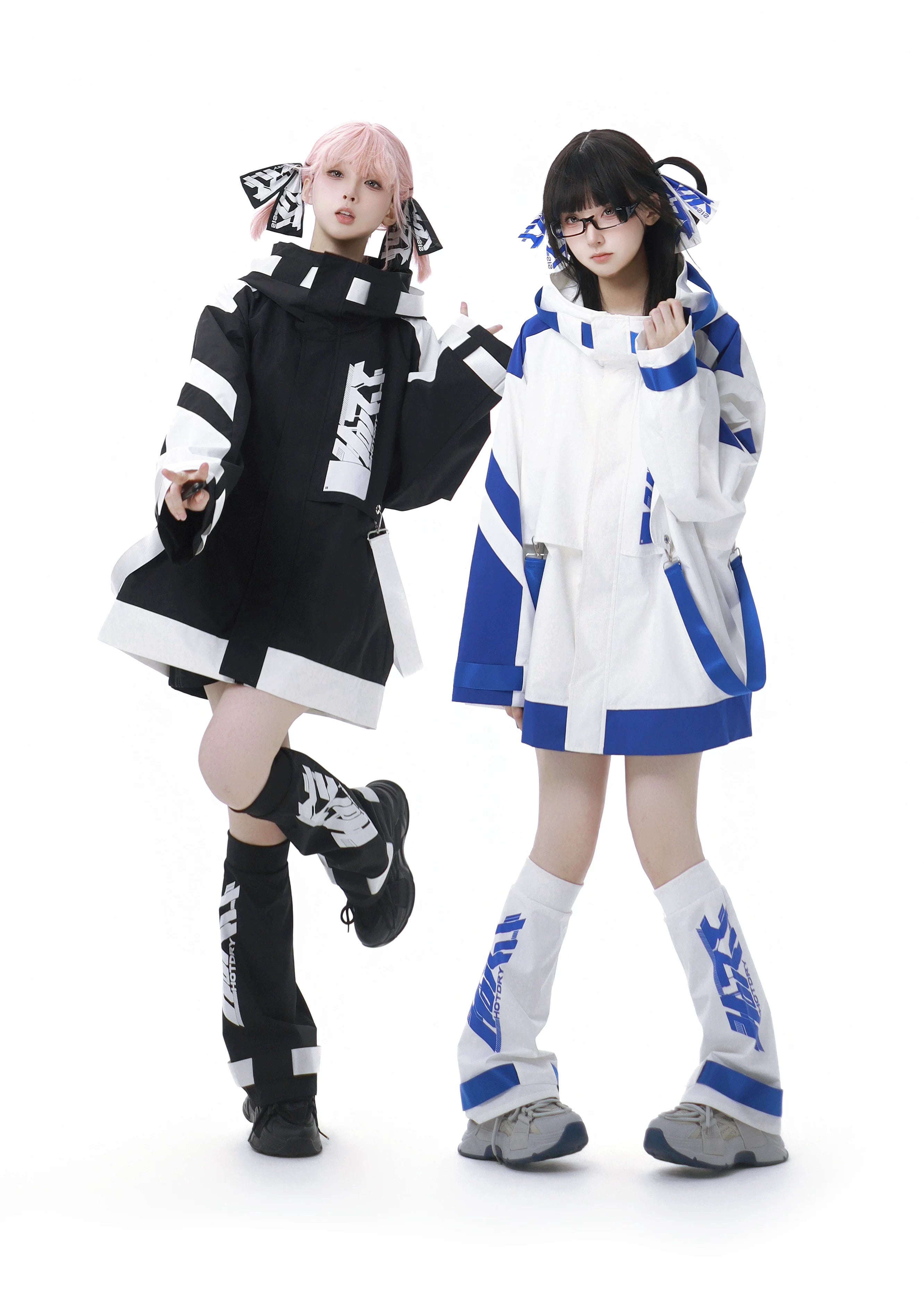 Stardust Code Techwear Short-Sleeve Jacket and Shorts Set