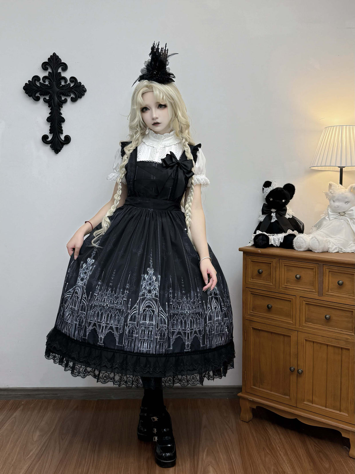 Silent Tower Gothic Lolita JSK / OP Dress