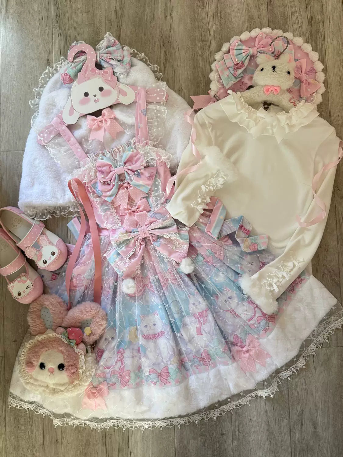 Candy Marie Cat Sweet Lolita JSK Suspender Dress