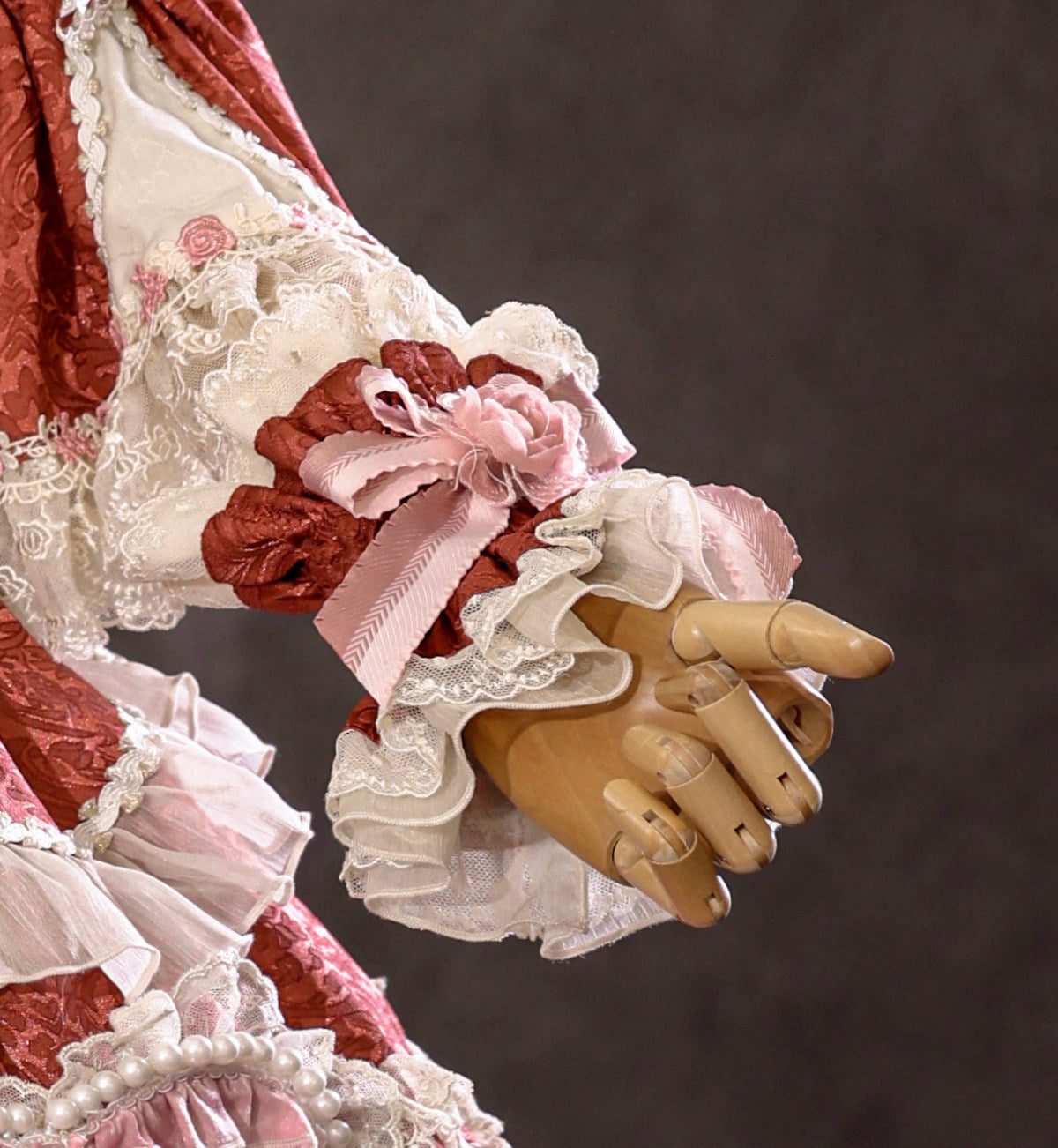 Moonlit Rose Vintage Cake Lolita OP Dress