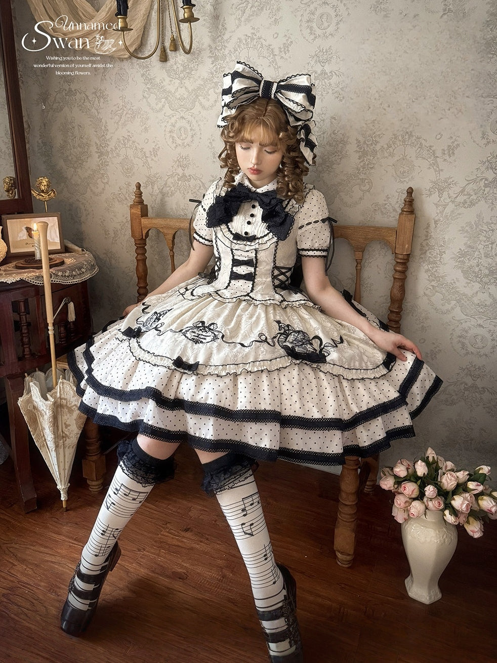 Unnamed Swan  Lolita Classic OP Dress