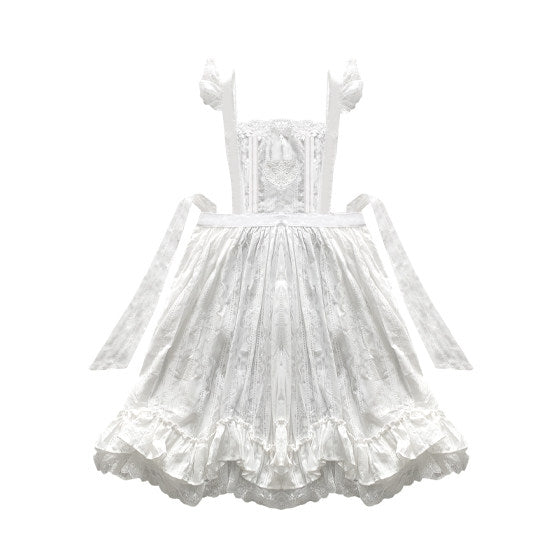 Pinellia · Star‑Orbit Sanctuary Gothic Lolita Blouse & Half Skirt Set