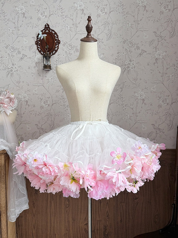 Satin Fantasy Lolita Long Length Cocktail Dress