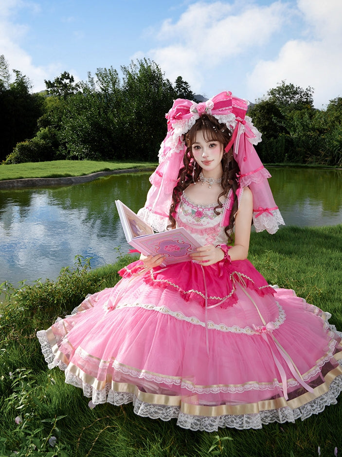 Jennifer x Barbie Collab Original Bridal Lolita Veil & Top Clip
