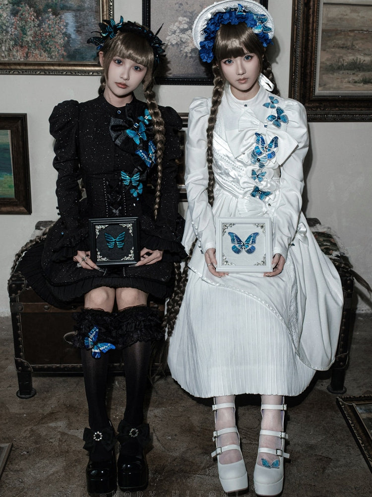 Cabinet Of Curiosities II Dark Gothic Butterfly Hair Accessories