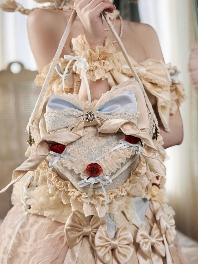 Mousse Rendezvous Rococo Heart Cake Handbag