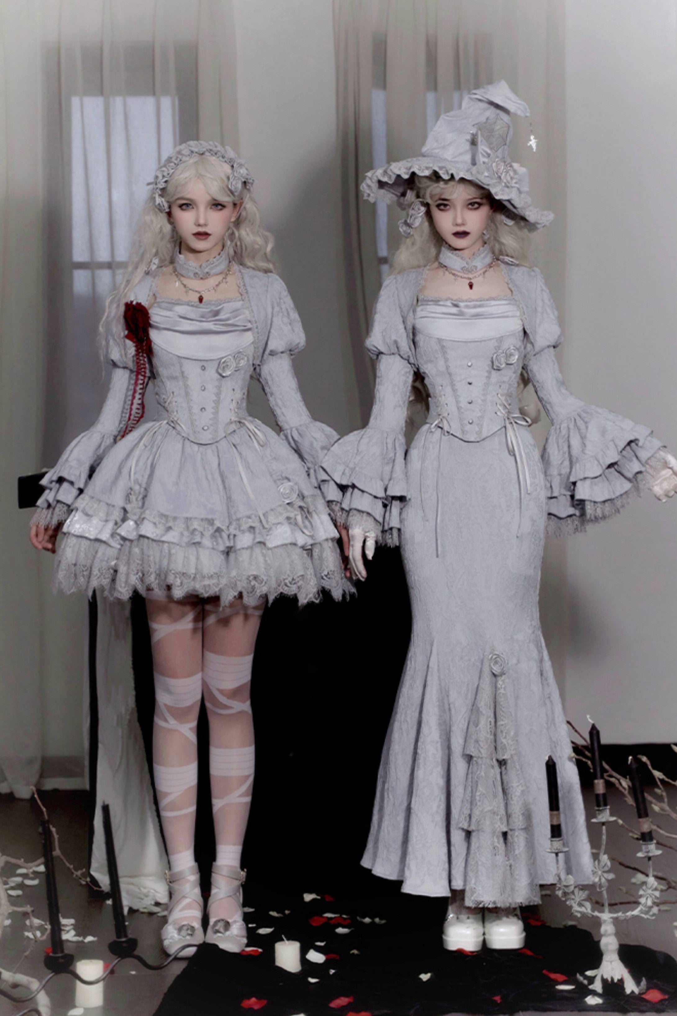 Twilight Lolita Gothic Corset & SK Set
