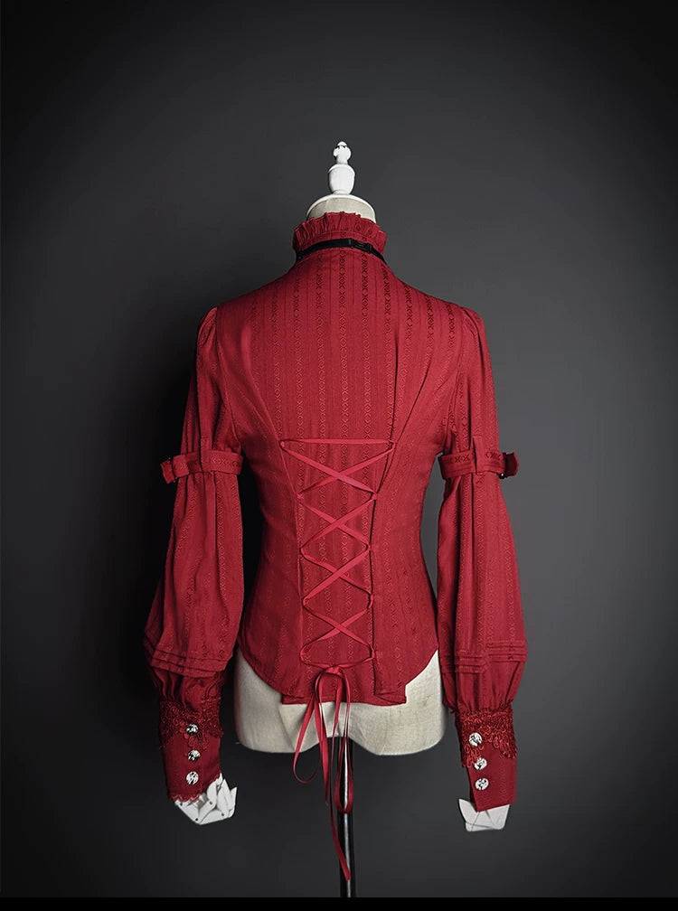 Dawn‑Bearer Gothic Lolita Blouse