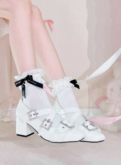 Lolita Ryousangata Jirai-kei high heels LE5026