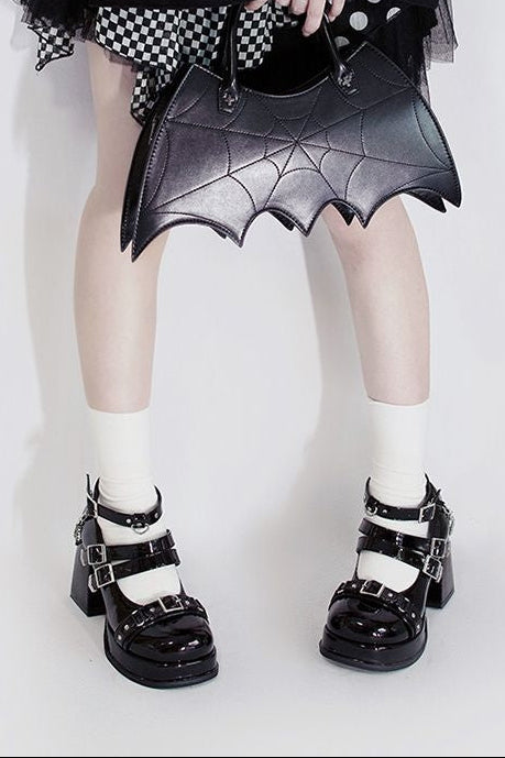 Элегантные туфли на высоком каблуке в стиле Лолита, модель Мэри Джейн, LE5021