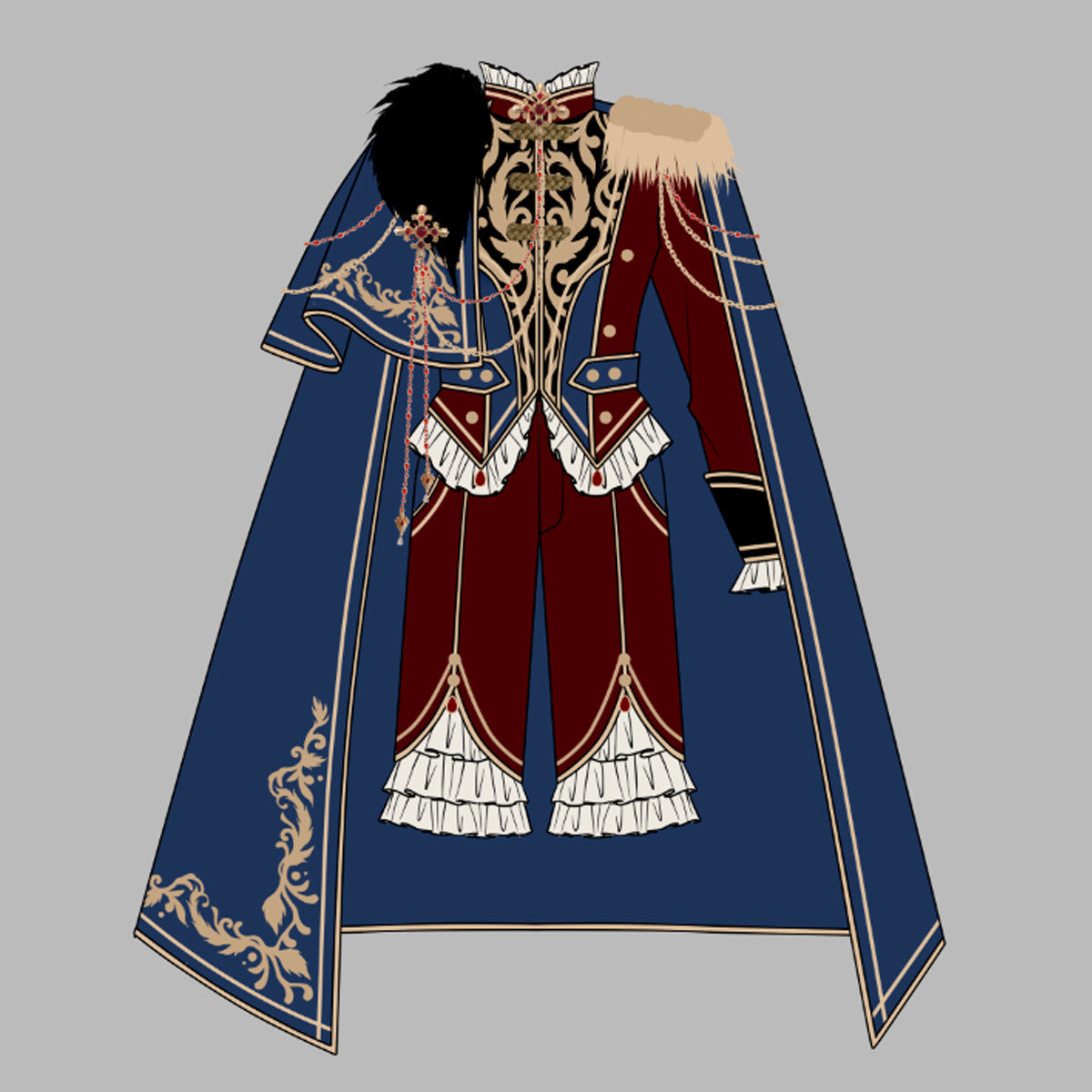 Royal Glory Court Knight Suit