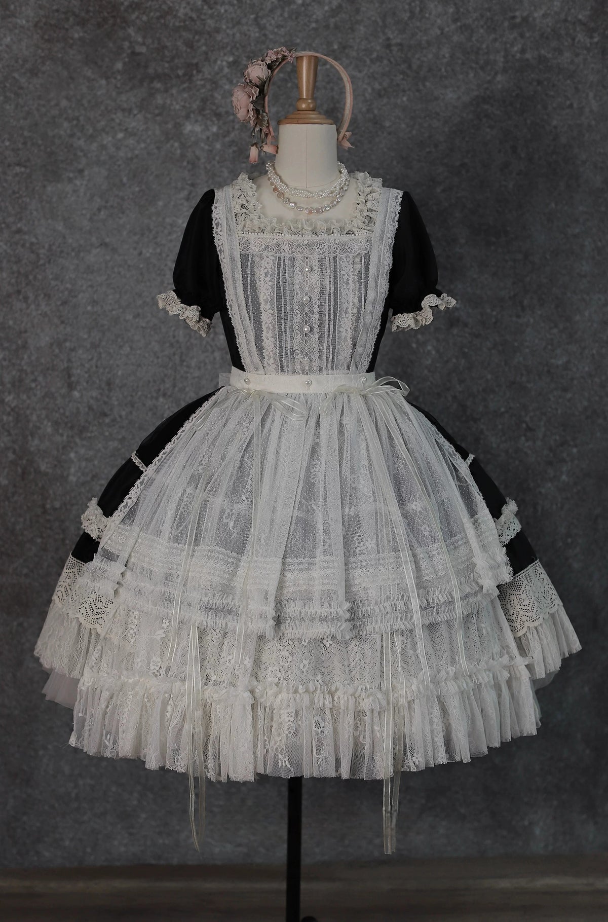 Antique Lace Retro Lolita Apron