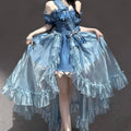 Lolita  Blue Princess Dress Set LFD0021