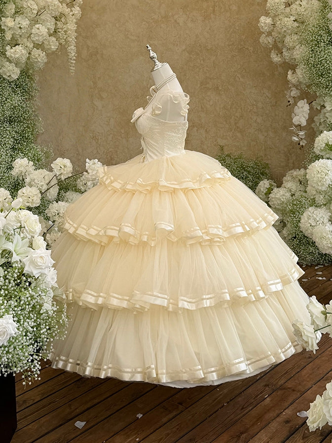 Sweet Satin Princess Dress